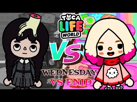 Видео: БЕСПЛАТНЫЕ ВЕЩИ УЭНСДЭЙ И ЭНИД в ТОКА БОКА! 🖤 Wednesday Addams And Enid Toca Boca Life World