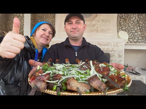 Видео: ШАШЛЫК  ИЗ ГОВЯЖЬЕГО ЯЗЫКА!