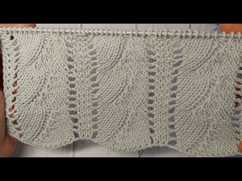 Видео: ОЧАРОВАТЕЛЬНЫЙ АЖУРНЫЙ УЗОР СПИЦАМИ. ВЯЖЕТСЯ ЛЕГКО и БЫСТРО.УЗОР  для ТОПОВ, МАЕК, КОФТОЧЕК, ПЛАТЬЯ