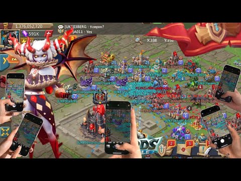 Видео: KVK TOP-8 in the world!  Командна гра від UKF 🤝 [UKF] Baiyun Cat. Lords mobile