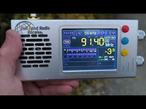 Видео: Обзор радиоприемник TEF6686 в серебристом корпусе