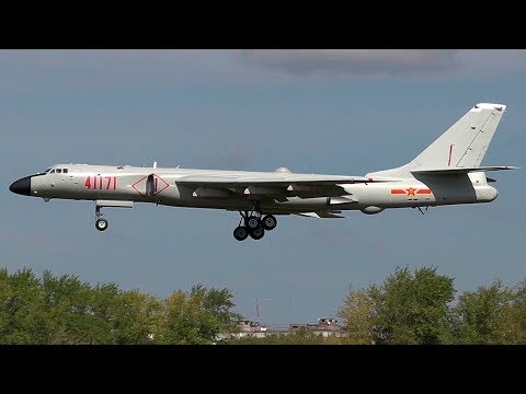 Видео: ✈ТУ-16 - Китайский Xian H-6K / Рязань - Дягилево Авиадартс 2019