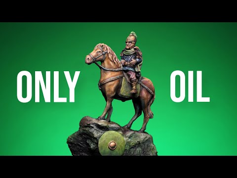 Видео: Масляные краски на миниатюрах?