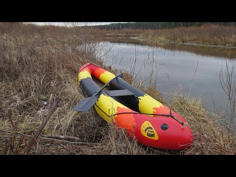 Видео: Огненный каяк на краю осени