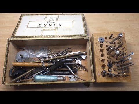 Видео: Инструмент для ремонта часов,интересный и временами не понятный.