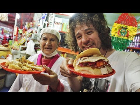 Видео: Пробуя Уличную ЕДУ в Боливии 🥪🇧🇴