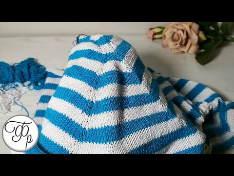 Видео: Тельняшка Лючия 2 часть  Расчет прибавок для рукава и тушки