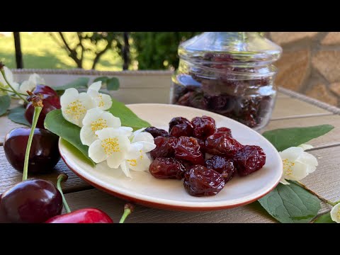 Видео: Цукаты из ЧЕРЕШНИ 🍒простой рецепт и очень вкусный результат 👌