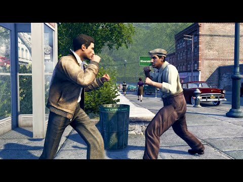 Видео: Mafia 2: Definitive Edition (ПК) — Жестокие бои и забавные рэгдоллы — 4K/60 кадров в секунду