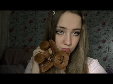 Видео: асмр под звуки природы☘️🐦,липкий таппинг,без слов