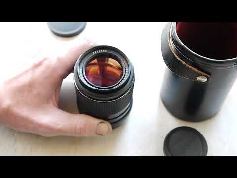 Видео: Sonnar 135 mm : тормозит диафрагма. Новости