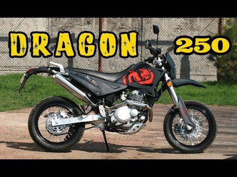 Видео: Мотоцикл DRAGON 250 детальный обзор