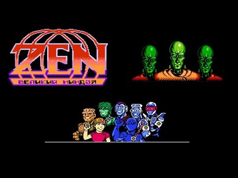 Видео: Zen Intergalactic Ninja прохождение - (NES, Famicom, Dendy)