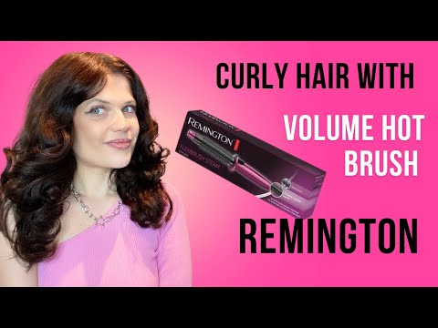 Видео: REMINGTON ЗА £16 / REVIEW Volume Hot Brush / КАК СИ ПРАВЯ КЪДРИЦИ 👩‍🦱