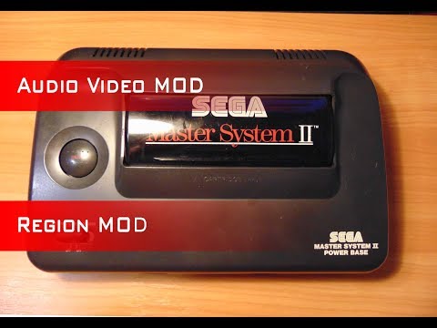 Видео: Sega Master System 2 - Аудио Видео МОД и Регион МОД