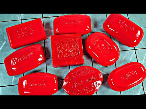 Видео: ASMR SOAP. Резка сухого мыла. Satisfying video. Painted soap cutting @ASMRSOAPUK