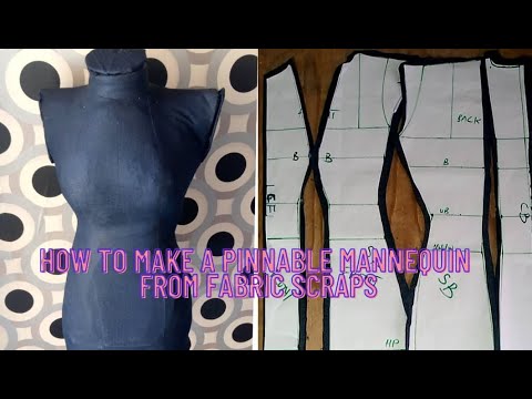 Видео: КАК СДЕЛАТЬ МАНЕКЕН ИЗ ТКАНЕВЫХ ОТХОДОВ: ПЕРЕРАБОТКА ТКАНЕВЫХ ОТХОДОВ