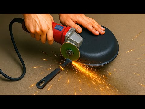 Видео: Разрежьте сковороду и увидите, что произойдёт то, чего большинство людей даже не представляют! Созда