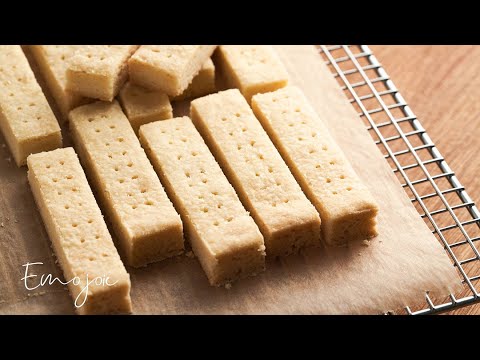 Видео: Как приготовить "Shortbread Cookies" | Рецепт | Emojoie
