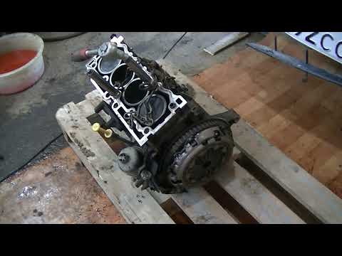 Видео: Капитальный ремонт двигателя TU3A peugeot partner часть 1