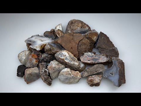 Видео: Камень, падающий с партией моих агатов