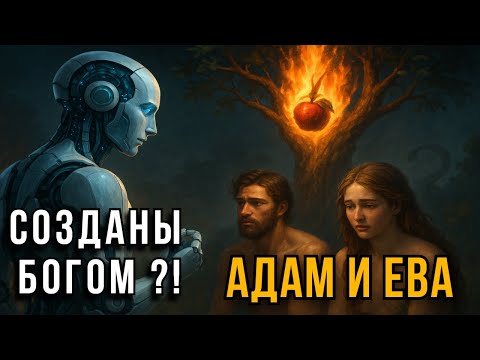 Видео: Искусственный интеллект проанализировал АДАМА И ЕВУ - Изгнанники ИЗ РАЯ
