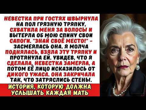Видео: Невестка вытерла об меня ноги... Твоё место у порога! Но когда я отдала…