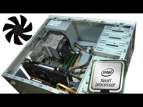 Видео: сбор компа из барахла на xeon 5450