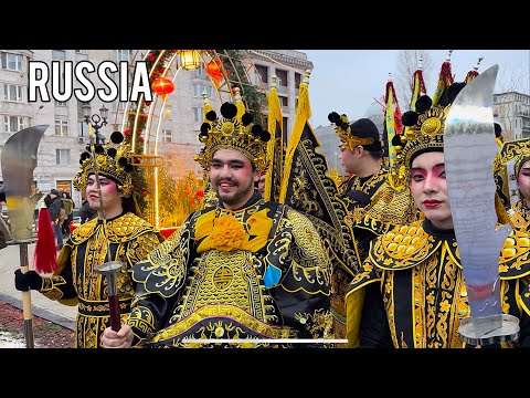 Видео: 🔴 МОСКВА Масштабно Празднует Китайский Новый Год 🧧Такого Вы Ещё Не Видели💥👍🐲