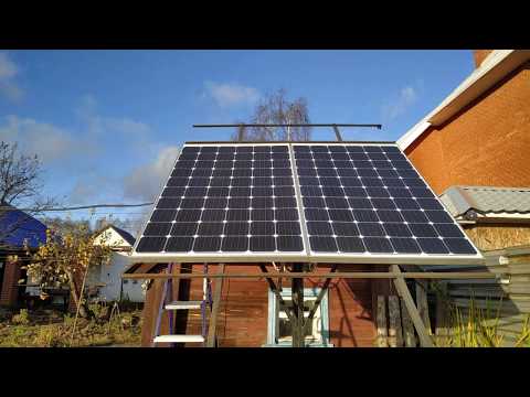 Видео: Самый дешевый и простой солнечный трекер за 5000 рублей основные узлы solar tracker