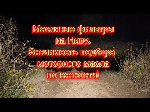 Видео: Варианты масляных фильтров на Ниву, подбор моторного масла по вязкости.