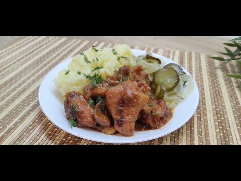Видео: Свинина в горчично-медовом соусе🥩🥩🥩👍👍👍😋😋😋
