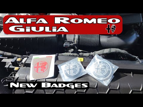 Видео: Alfa Romeo Giulia, новые значки — эстетические улучшения