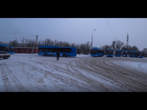 Видео: 23 маршрут,  Новобайдаевка - ул. Веры Соломиной.