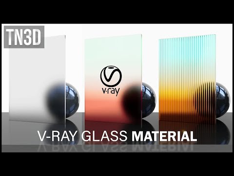 Видео: Как создать настоящий материал Vray Glass в Vray Next Sketch-Up Часть 1