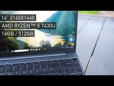 Видео: CHUWI COREBOOK X 14" - недорогой  ноутбук (до 30K), легкий (1.3кг) и с хорошим экраном (2160x1440)