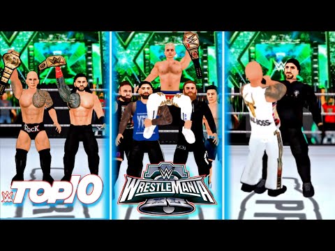 Видео: 10 лучших моментов Wrestlemania 40 Night 1 и 2 | WR3D 2k24 |