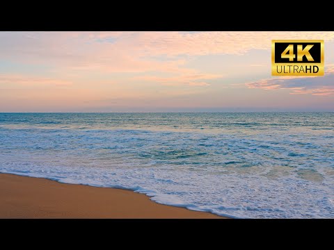 Видео: 🧘‍♂️ Фокус Океанские Волны • 12-Часовая Прямой Эфир 4K