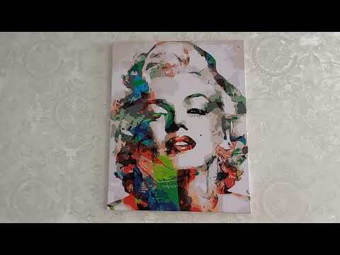 Видео: Картины по номерам. Обзор готовых работ.