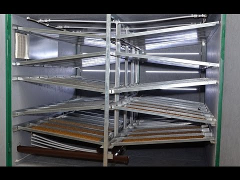 Видео: Гидропонная установка Сергея Газетова.  Устройство растильной камеры