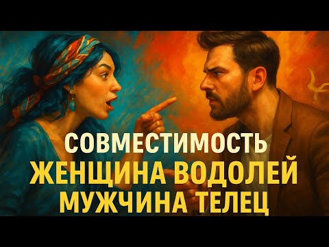 Видео: Совместимость Женщина Водолей - Мужчина Телец Противостояние Мнений #совместимость #водолей #Телец