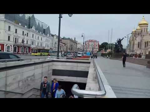 Видео: МОЙ   Владивосток  .Прогулка по городу//Вокзалы// Набережная .