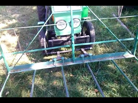 Видео: Обзор передней навески для волокуши.