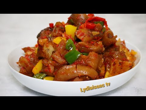 Видео: КАК ПРИГОТОВИТЬ КОРОВУЮ КАПЮШКУ ПО-НИГЕРИЙСКИ | РЕЦЕПТ БОКОТО В ПЕРЕЧНОМ СОУСЕ