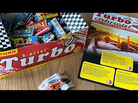 Видео: Турбо-жвачка…Часть2.Соберём ли мы всю коллекцию?🤔