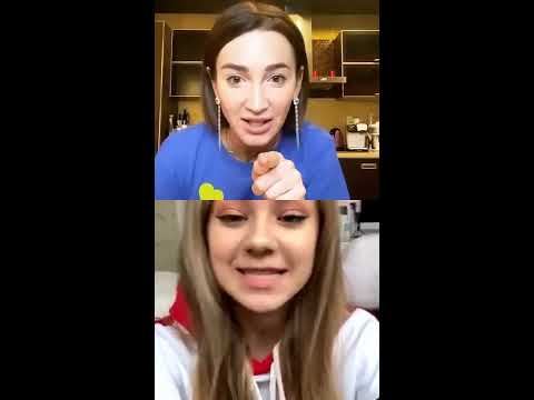 Видео: Оля Бузова и Катя Адушкина в эфире Утренник с Бузовой Карантин 16.04.2020  (@buzova86) • Instagram