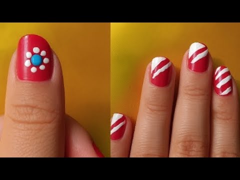 Видео: Модный нейл-арт с точками и линиями | Минималистичный образ 2025