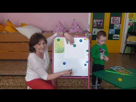 Видео: НОД в первой младшей группе (рисование)