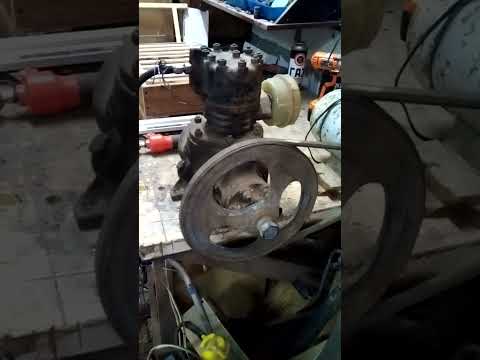 Видео: компрессор Франкенштейн, ФАК1,5. мотор 180 ватт