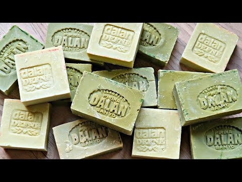 Видео: ASMR SOAP. 💚💚Резка сухого мыла. Satisfying video💚💚